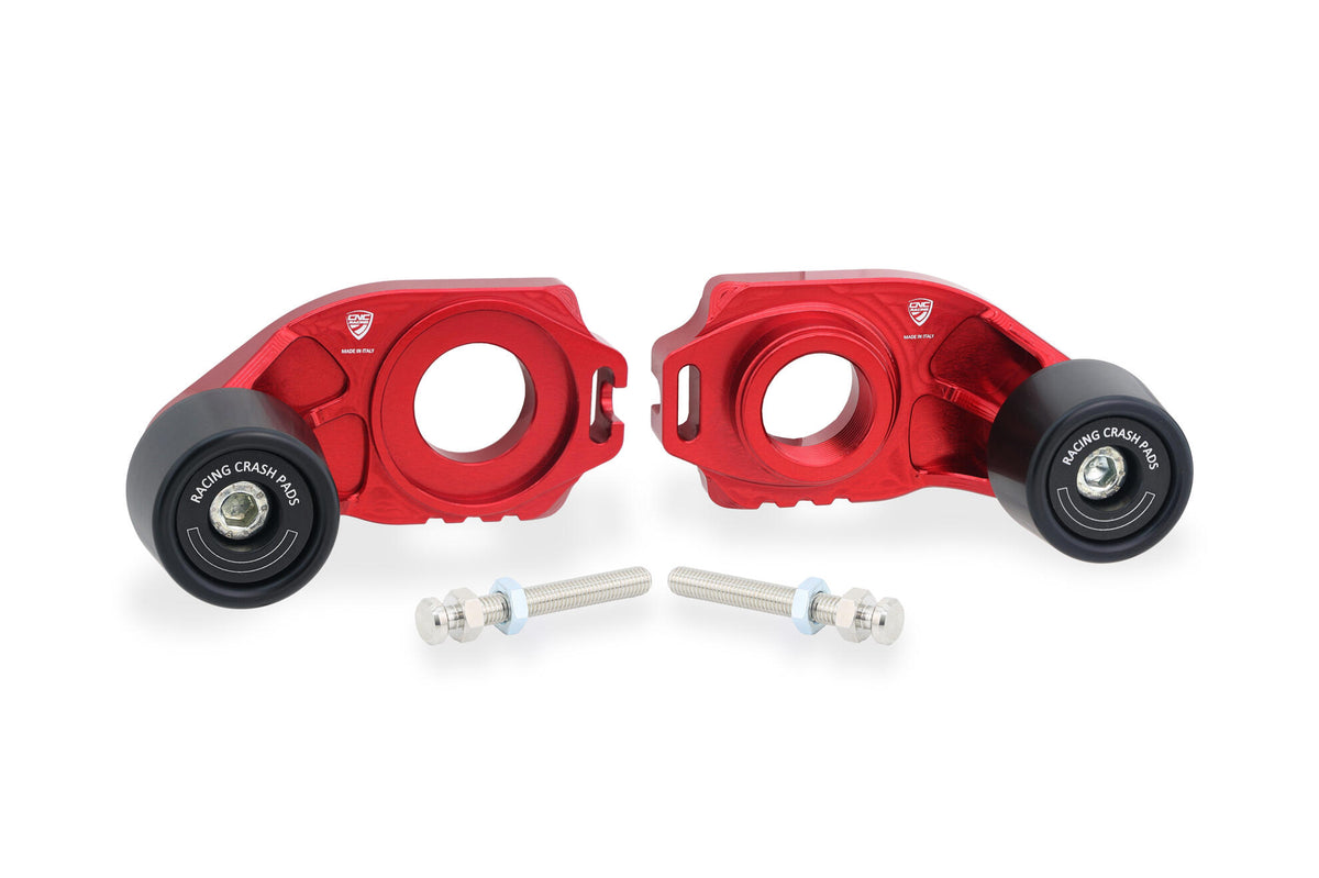 CNC Racing Chain Adjuster Racing with Crash Pad for Ducati