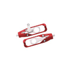 LighTech Chain adjuster for Yamaha R6 (17) with rear brake caliper support (pair) for Yamaha R6 2017–2025