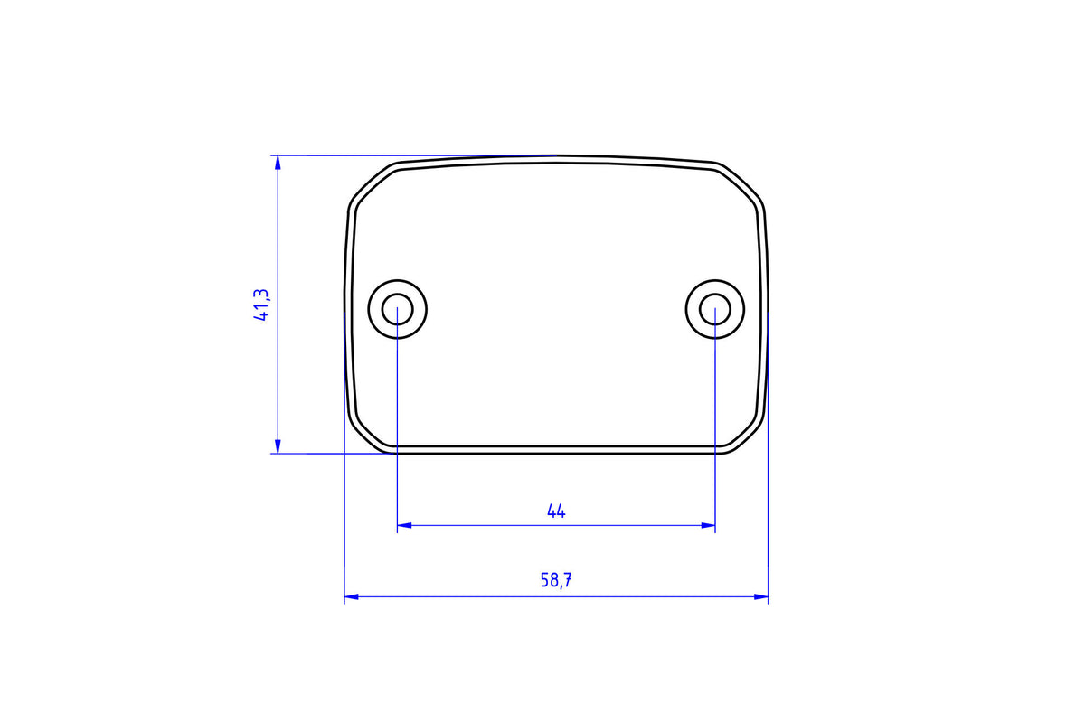 CNC Racing Front Brake Fluid Reservoir Cap for Ducati Desertx - CNC Racing image 5