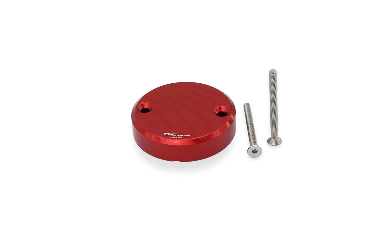 CNC Racing Rear brake fluid reservoir cap Ø56 – Streaks