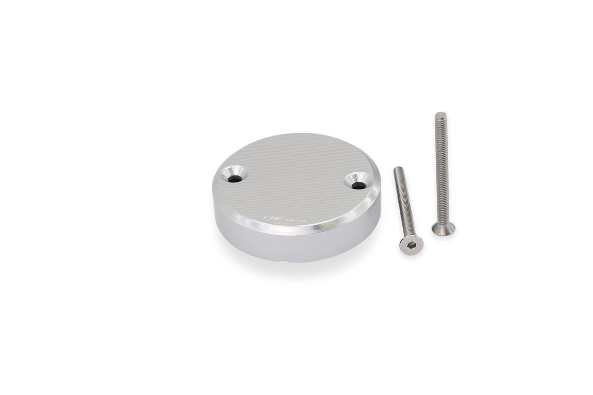 CNC Racing Front brake fluid reservoir cap Ø56 – Streaks