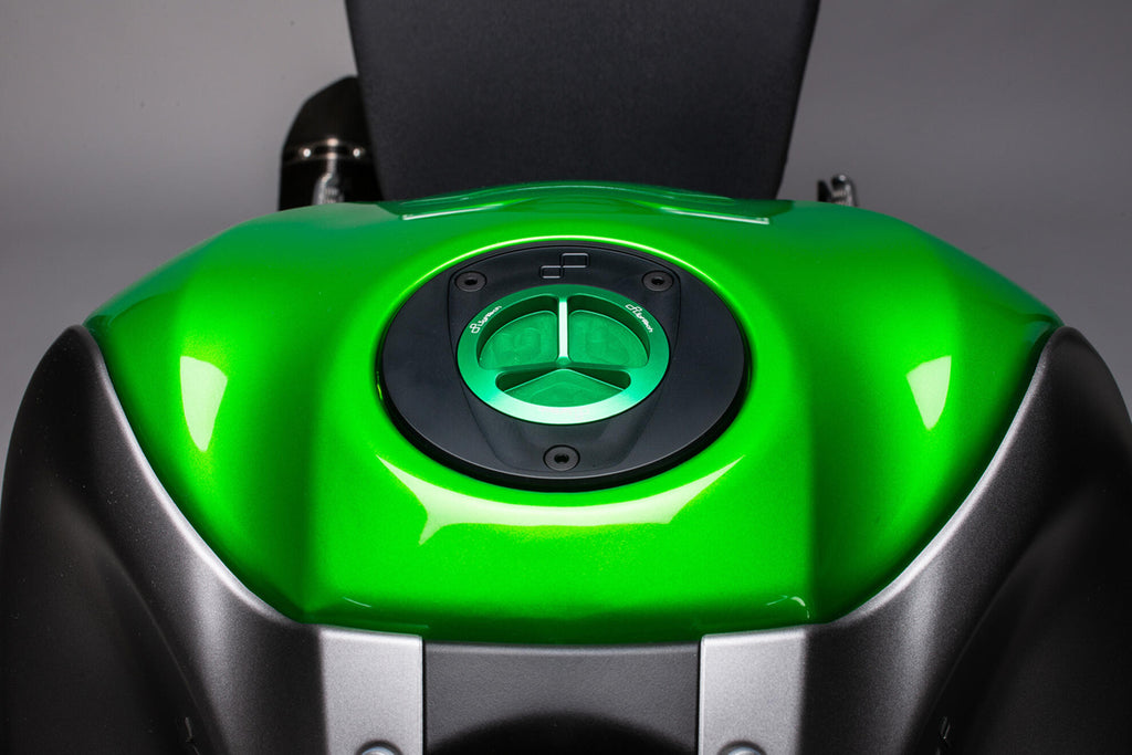 LighTech Fuel Tank Cap with Spin Locking for Kawasaki Multiple Models