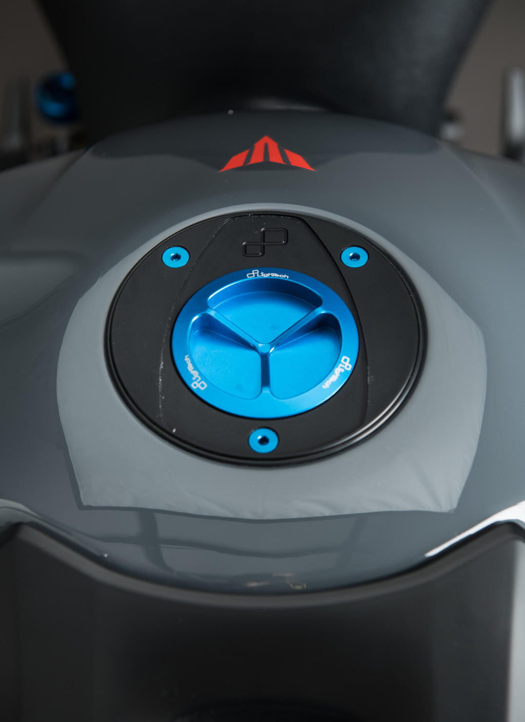LighTech Fuel Tank Cap with Spin Locking for Yamaha, Kove, Ducati for Ducati / Kove / Yamaha Multiple Models