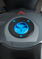 LighTech Fuel Tank Cap with Spin Locking for Yamaha, Kove, Ducati for Ducati / Kove / Yamaha Multiple Models
