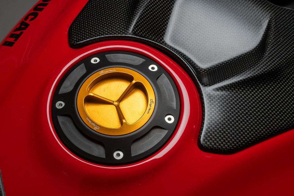 LighTech Fuel Tank Cap with Spin Locking for Aprilia, Ducati for Aprilia / Ducati Multiple Models