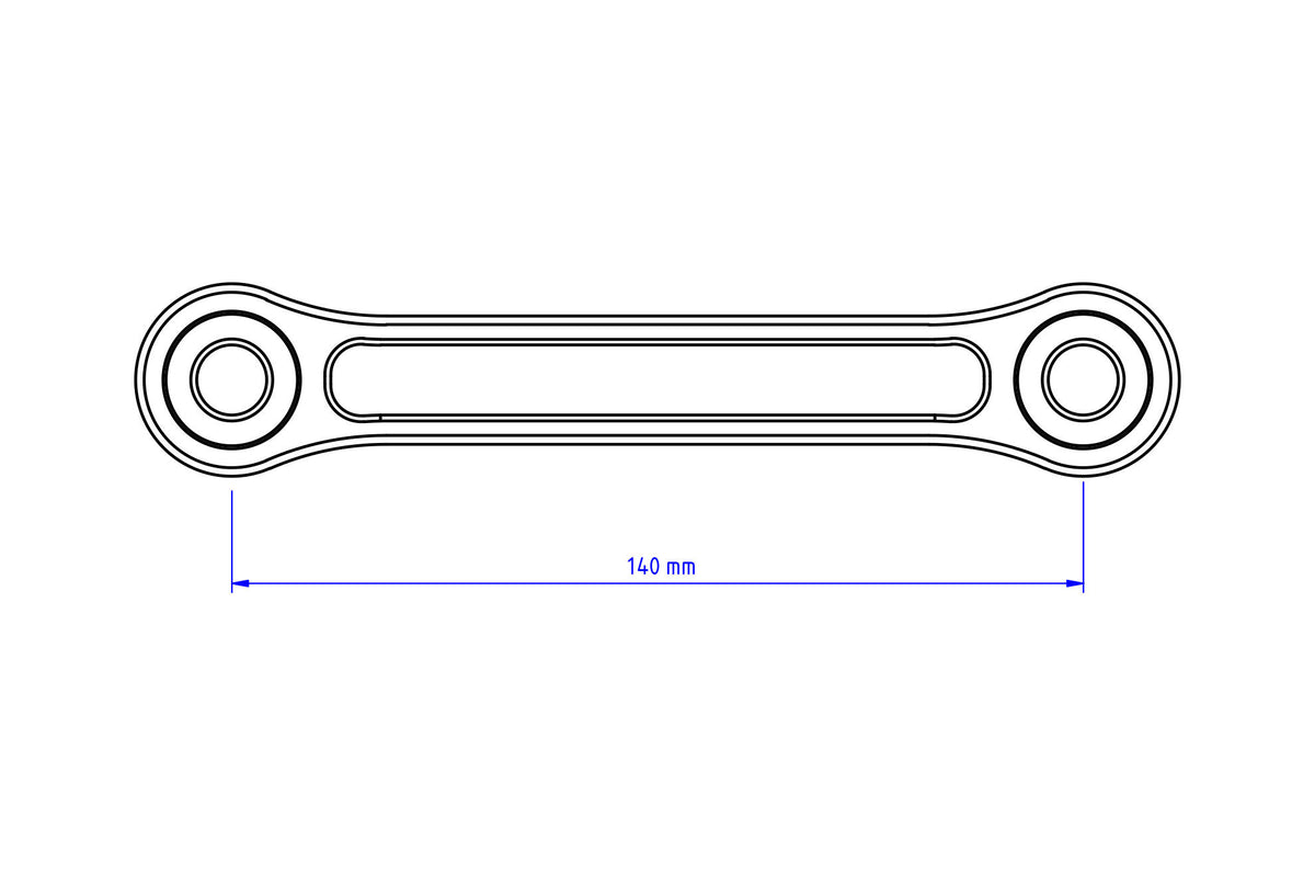 CNC Racing Tie Rod Rear shock Absorber Lower seat position Ducati Panigale V4 - CNC Racing image 5