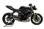 HP Corse Hydroform Satin Exhaust for Triumph Street Triple 2013-2015 - HP Corse