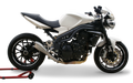 HP Corse Hydroform Satin Exhaust for Triumph Speed Triple 2007-2010 - HP Corse