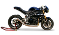 HP Corse Hydroform Satin Exhaust for Triumph Speed Triple 2011-2015 - HP Corse