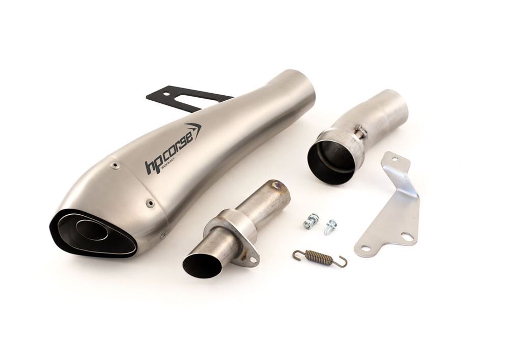 HP Corse Hydroform Satin Exhaust for Triumph Speed Triple 2005-2006 - HP Corse