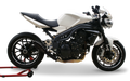 HP Corse Hydroform Black Exhaust for Triumph Speed Triple 2007-2010 - HP Corse