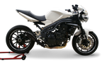 HP Corse Hydroform Black Exhaust for Triumph Speed Triple 2007-2010 - HP Corse