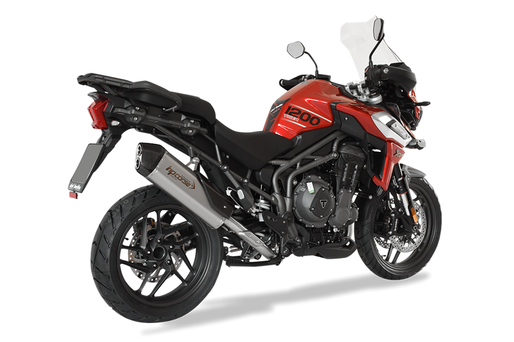 HP Corse SPS Carbon Titanium Exhaust for Triumph Tiger 1200 up to 2021 - HP Corse