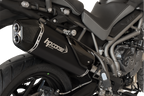 HP Corse SPS Carbon Black Exhaust for Triumph Tiger 800 2011-2020 - HP Corse