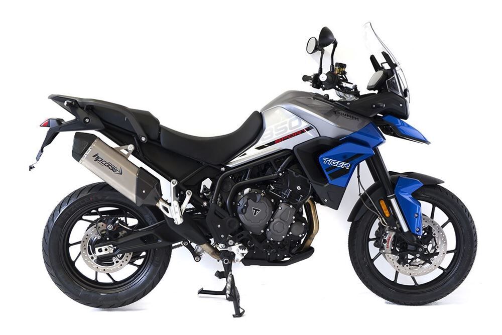 HP Corse SPS Carbon 350 Titanium Exhaust for Triumph Tiger 850-900 2020-2023 - HP Corse
