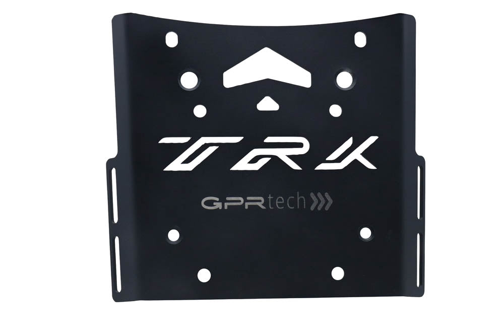 GPR Tech Alpi-Tech 35L Aluminium Top Case with Specific Fitting Plate - Benelli TRK 502 (2021–2024) - Silver - image 2