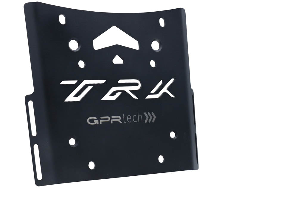 GPR Tech Alpi-Tech 35L Aluminium Top Case with Specific Fitting Plate - Benelli TRK 502 (2021–2024) - Silver - image 3