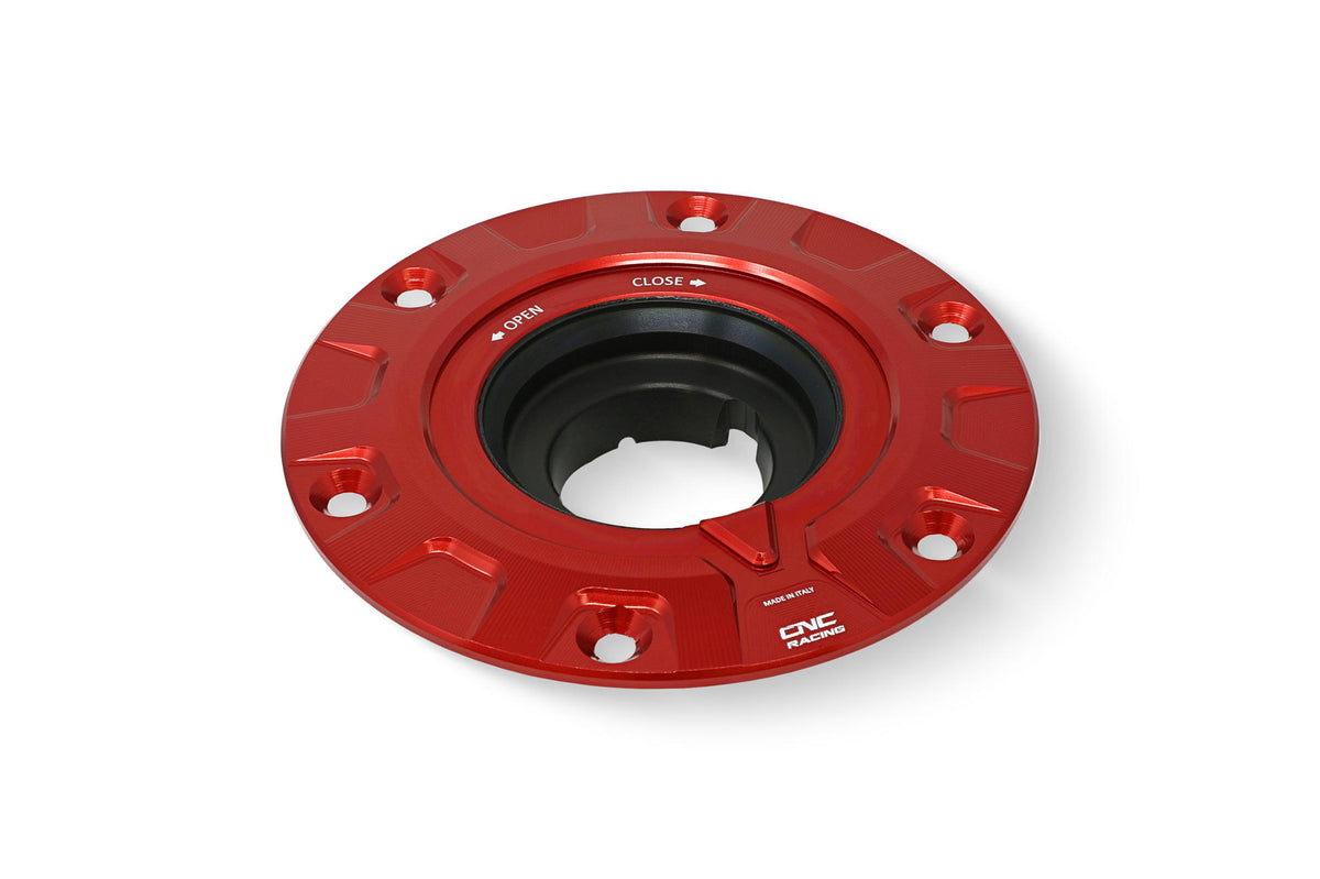 CNC Racing Fuel Tank Cap – Flange Gear for Ducati