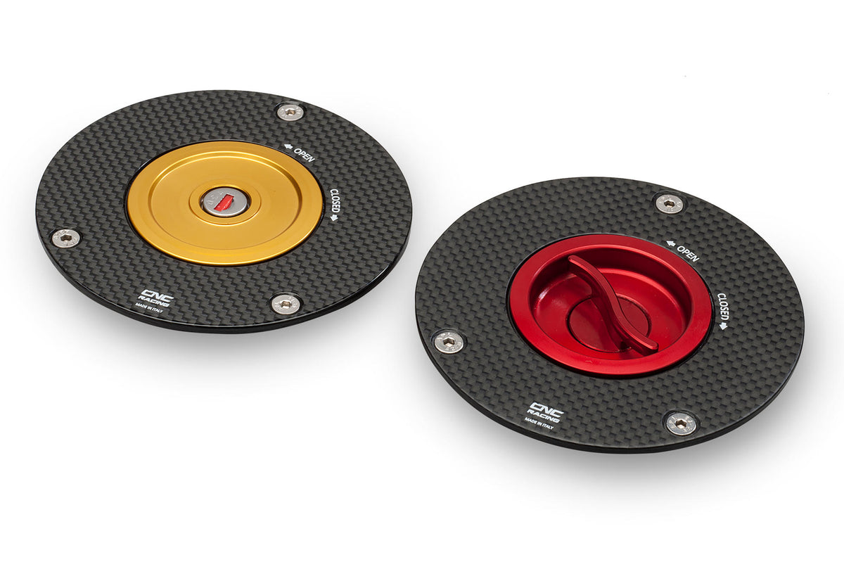 CNC Racing Fuel tank cap – flange CARBON FIBER - CNC Racing image 2