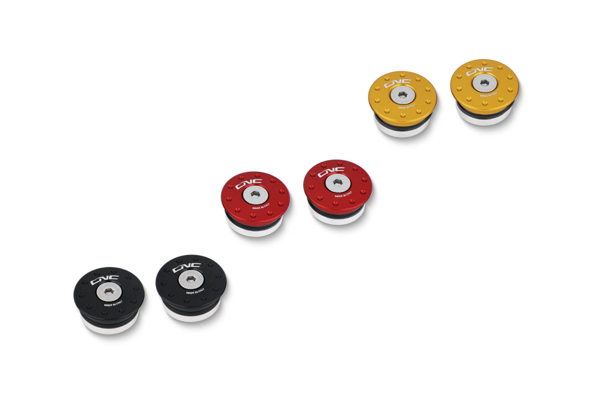 CNC Racing Plugs Kit for Rear Sets OEM for Ducati Sbk Panigale / Streetfighter V4 – V2 - CNC Racing