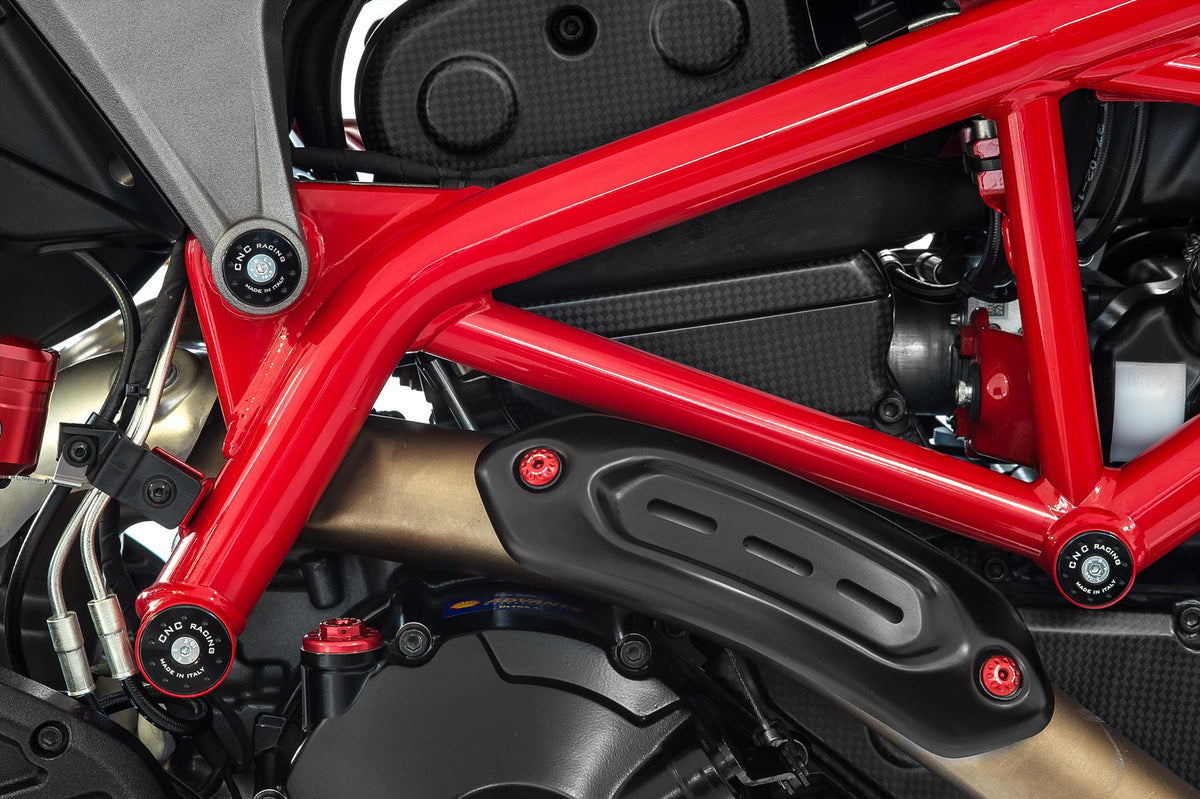 CNC Racing Frame Cap Kit for Ducati Hypermotard 821/939 - CNC Racing