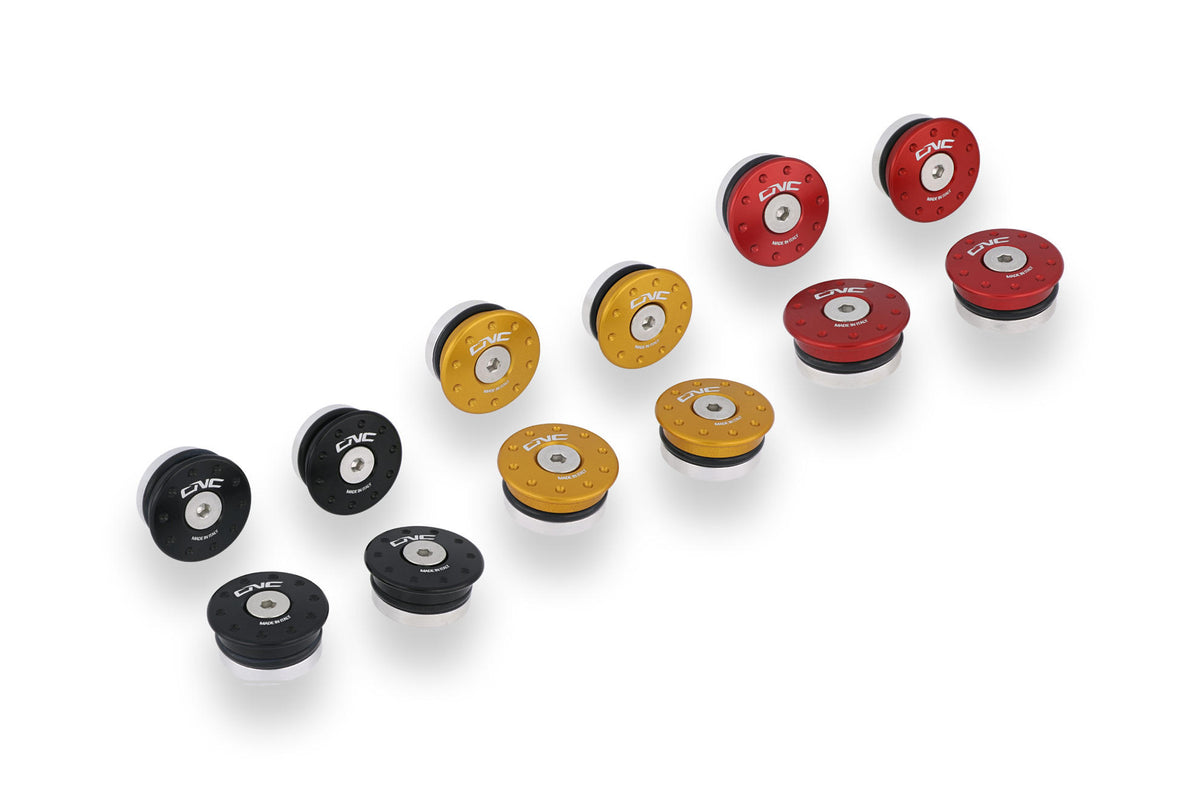 CNC Racing Frame caps kit Ducati Multistrada 1200 – smaller holes - CNC Racing
