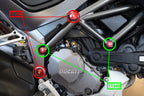 CNC Racing Frame caps kit Ducati Multistrada 1260 – large holes - CNC Racing image 2