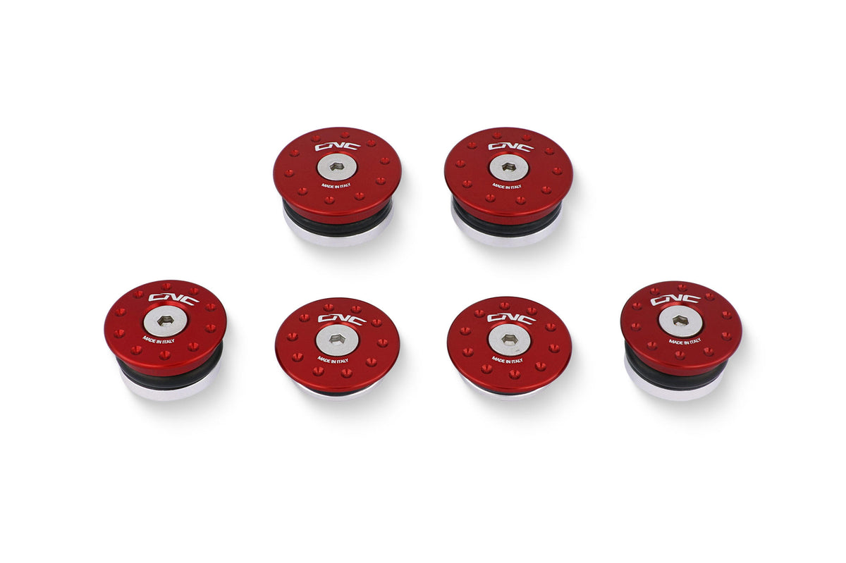 CNC Racing Frame Cap Kit for Ducati Hypermotard 950