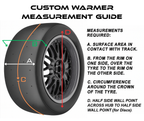 Custom Size Tyre Warmers - Sportsbike