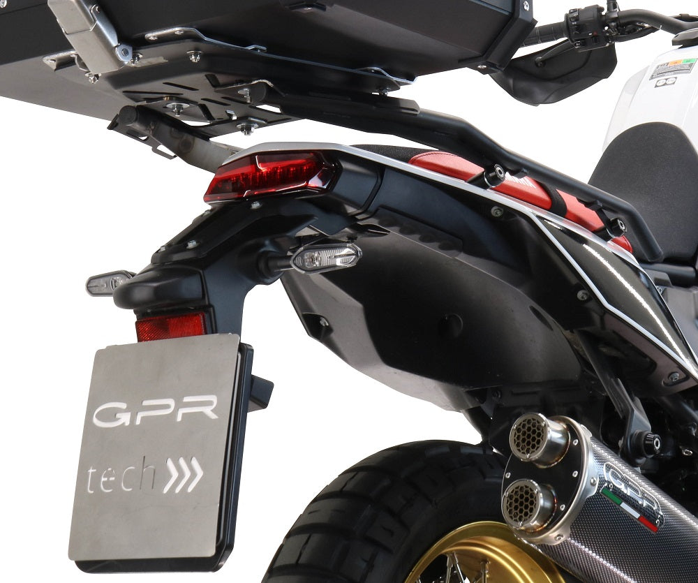 GPR Tech Alpi-Tech 35L Aluminium Top Case with Roof Rack & Specific Fitting Plate - Yamaha Tenere 700 (2019–2020) - Silver - image 4