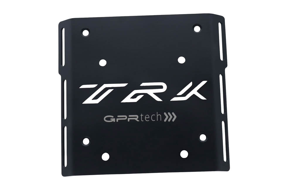 GPR Tech Alpi-Tech 35L Aluminium Top Case with Specific Fitting Plate - Benelli TRK 125 (2019–2023) - Silver - image 2