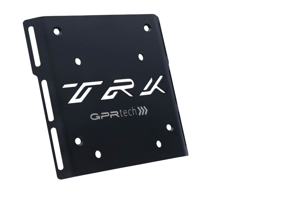 GPR Tech Alpi-Tech 35L Aluminium Top Case with Specific Fitting Plate - Benelli TRK 125 (2019–2023) - Silver - image 3
