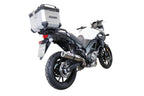 GPR Tech Alpi-Tech 35L Aluminium Top Case with Specific Fitting Plate - Suzuki V-STROM 650 (2012–2016) - Silver - image 2