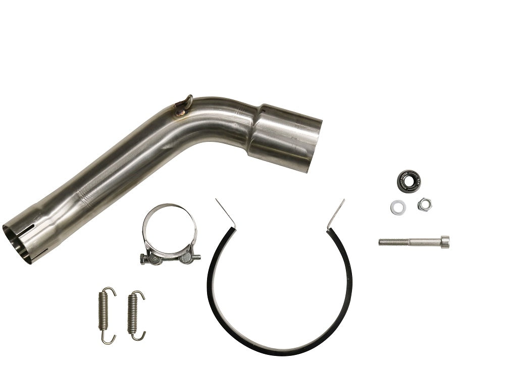 GPR exhaust Kawasaki Versys 1000 I.E. 2019-2020, Dual Poppy, Homologated legal slip-on exhaust including removable db killer and link pipe - GPR Exhausts