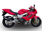 GPR exhaust Honda Vtr 1000 F Firestorm  1997-2007, Furore Nero, Dual Homologated legal slip-on exhaust including removable db killers and link pipes - GPR Exhausts