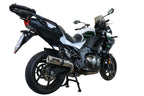 GPR exhaust Kawasaki Versys 1000 I.E. 2021-2024, M3 Inox , Homologated legal slip-on exhaust including removable db killer and link pipe - GPR Exhausts