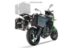 GPR Tech 38L + 38L Aluminium Side Case Set with Pannier Rack - Kawasaki Versys 650 (2015–2016) - Black - image 2