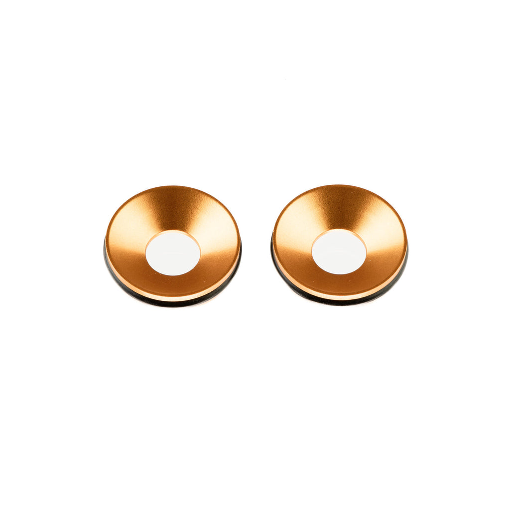 LighTech Pair of Alluminium insert for Wheel Axle Sliders