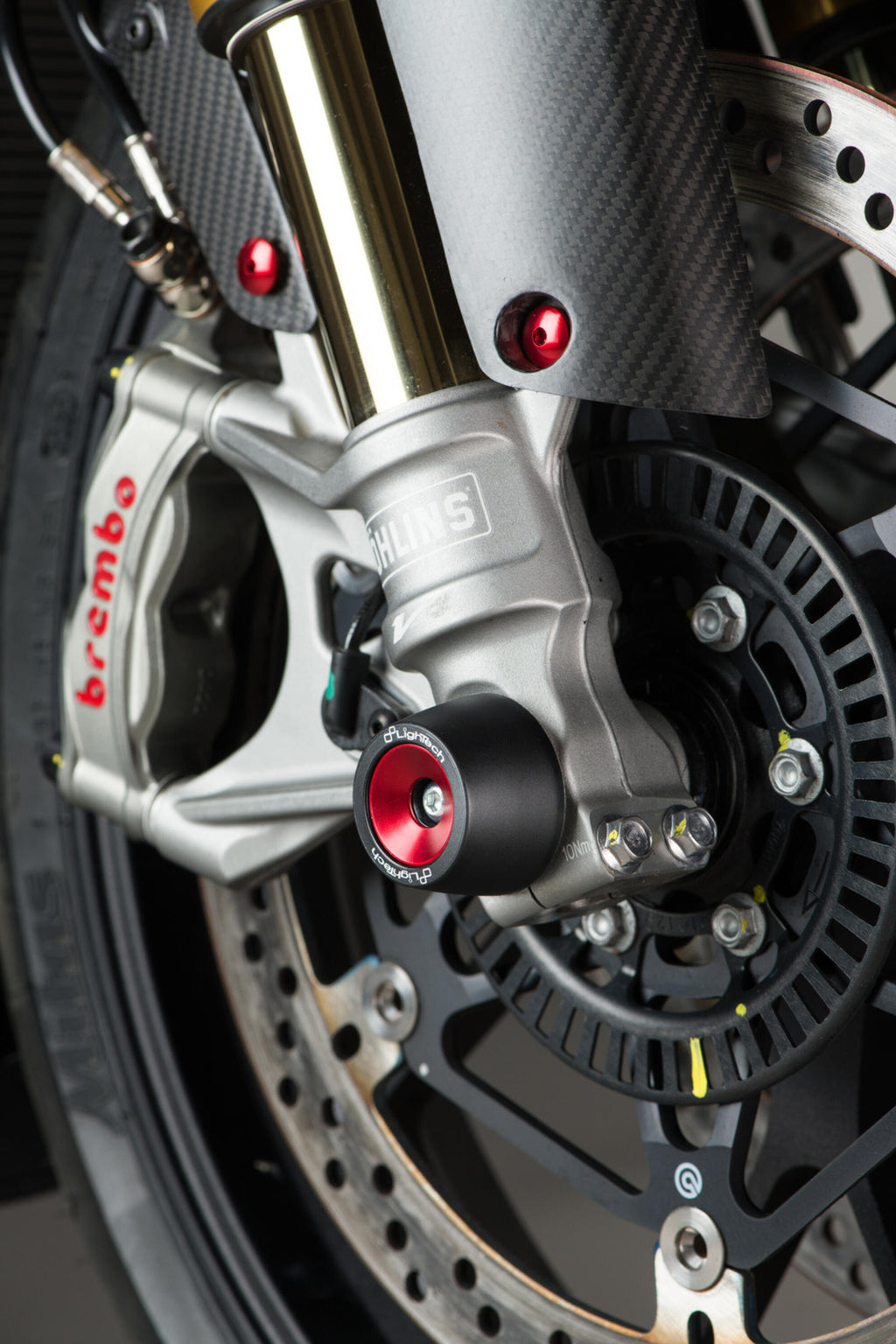 LighTech Wheel Axle Sliders Kit for Aprilia Multiple Models