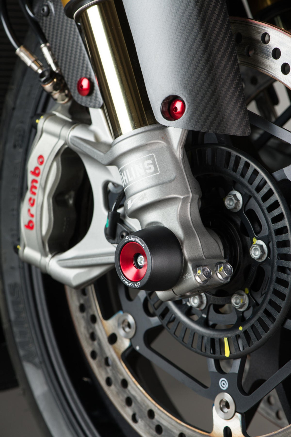 LighTech Wheel Axle Sliders Kit for Aprilia Multiple Models