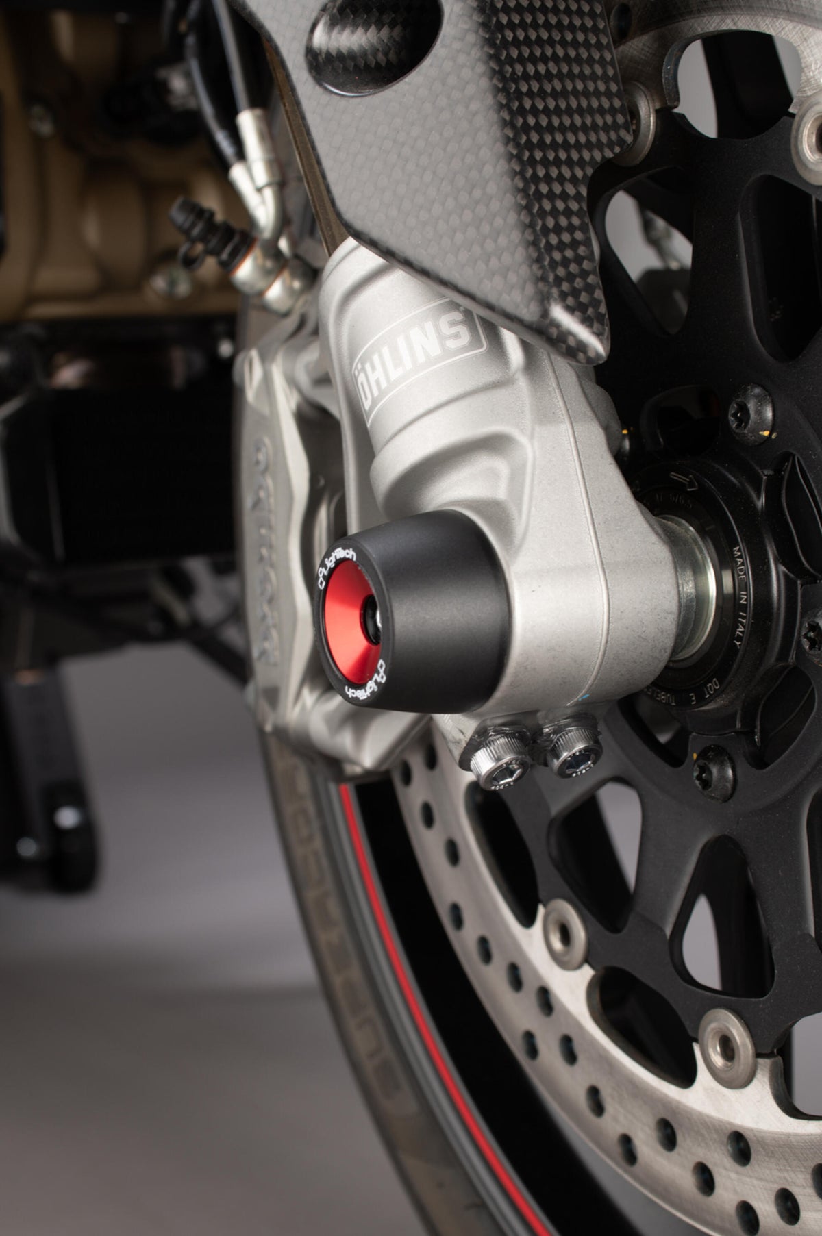 LighTech Wheel Axle Sliders Kit for Ducati Multiple Models