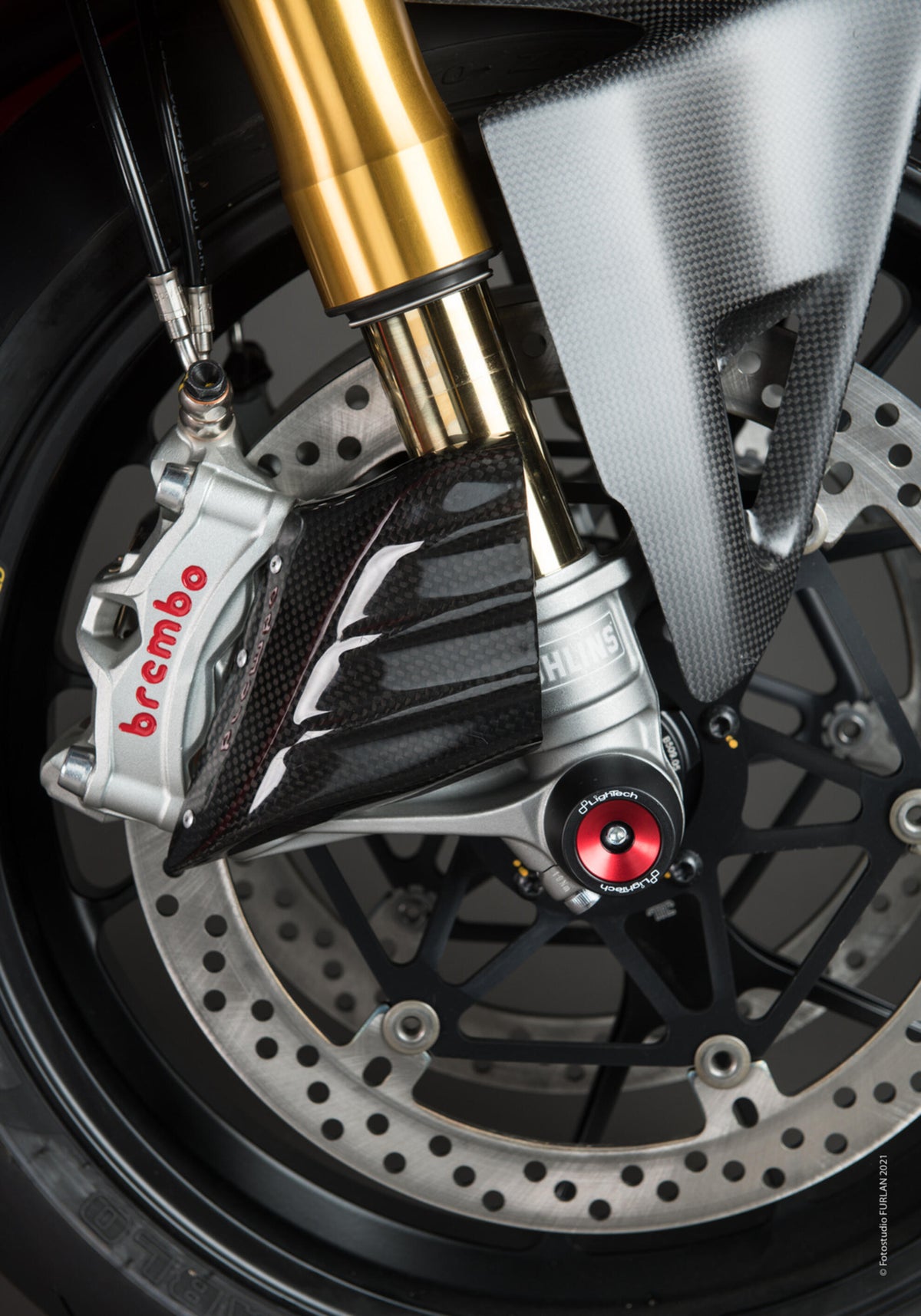 LighTech Wheel Axle Sliders Kit for Ducati Multiple Models