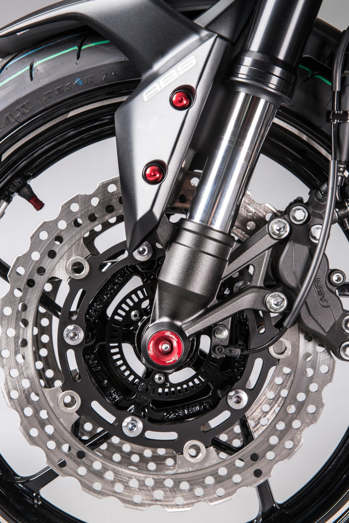 LighTech Wheel Axle Sliders Kit for Kawasaki Z900 2017–2025