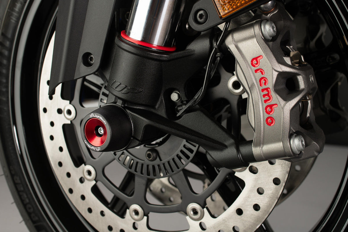 LighTech Pair of Alluminium insert for Wheel Axle Sliders