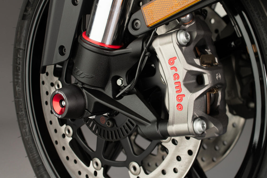 LighTech Pair of Alluminium insert for Wheel Axle Sliders
