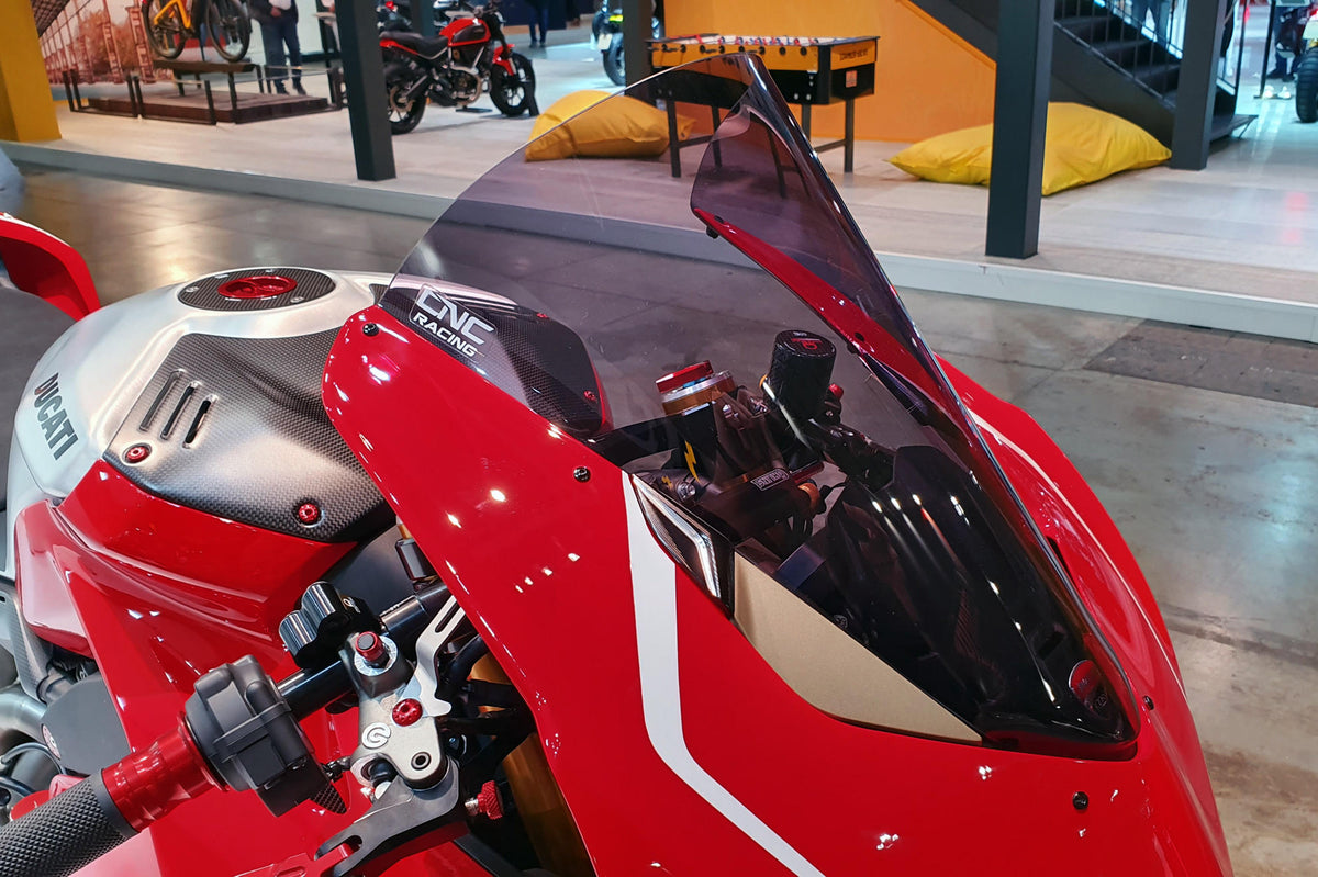 CNC Racing Raised Screen Race – Light Smoke for Ducati - CNC Racing image 2