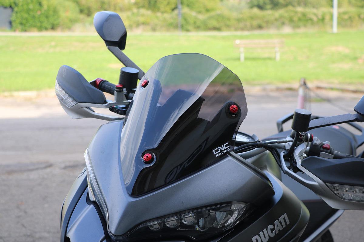CNC Racing Windscreen for Ducati Multistrada Sport – Smoke - CNC Racing