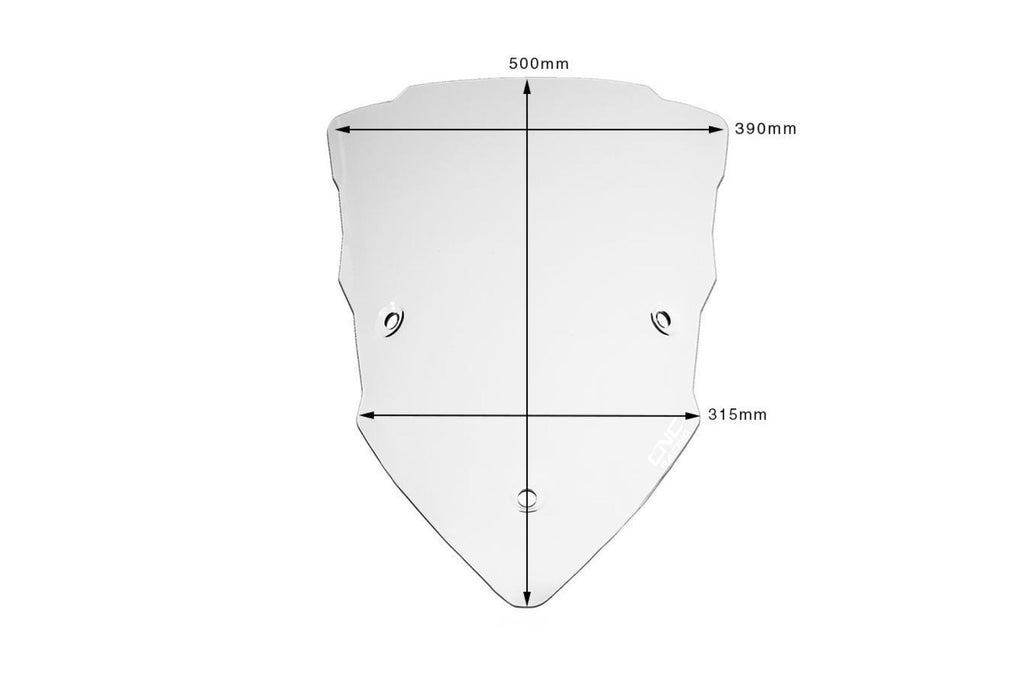 CNC Racing Windscreen for Ducati Multistrada Touring – Clear - CNC Racing image 3