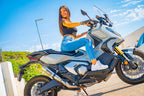 GPR exhaust Honda X-Adv 750 2016-2020, Deeptone Inox, Homologated legal slip-on exhaust including removable db killer and link pipe - GPR Exhausts