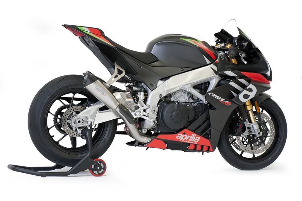 HP Corse Evoxtreme 260mm Titanium Exhaust for Aprilia RSV4/Tuono V4 1100 Factory 2019-2020 - HP Corse